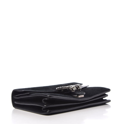 Gucci Suede Small Dionysus Shoulder Bag Black 4 of 9