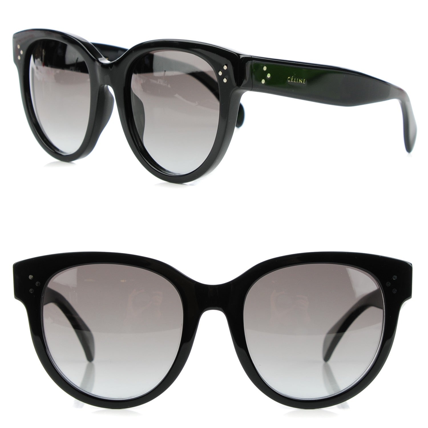 Celine New Audrey Sunglasses CL 41386/F/S Black 1 of 6