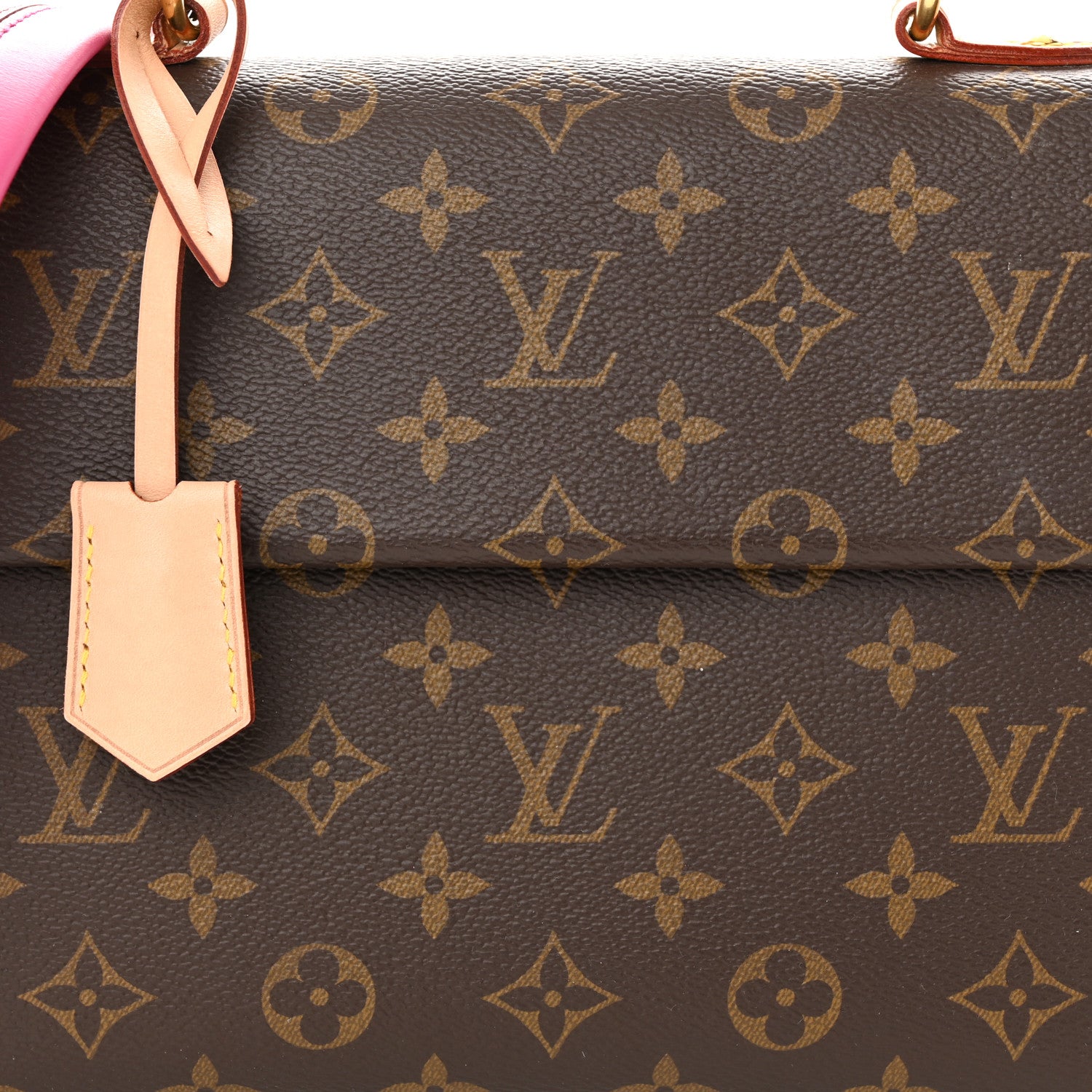 Louis Vuitton Monogram Cluny BB Bordeaux Fuchsia 8 of 10