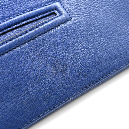 Givenchy Sugar Goatskin Medium Antigona Envelope Clutch Blue 9 of 17
