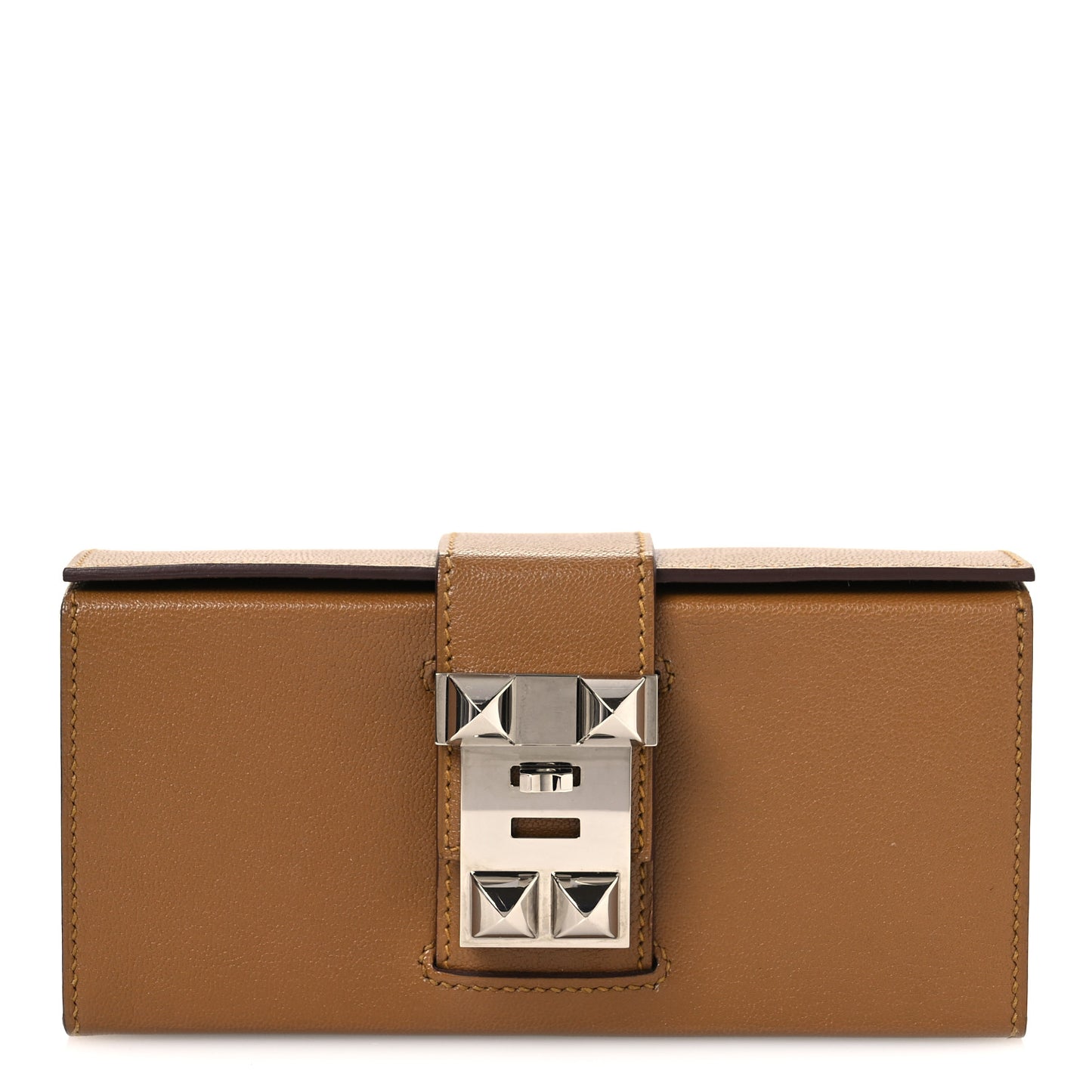 Chevre Chamkila Neo Medor Clutch Bronze Dore
