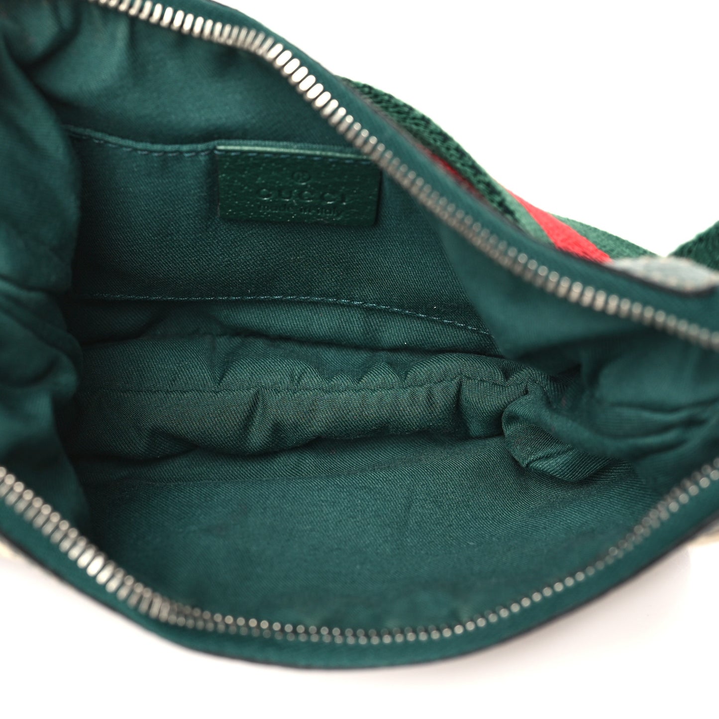 Monogram Web Mini Pop Hobo Green