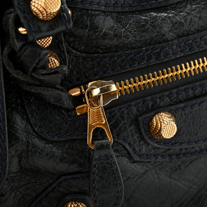 Balenciaga Agneau Giant 12 Gold Hardware Mini City Anthracite Anthracite 12 of 14