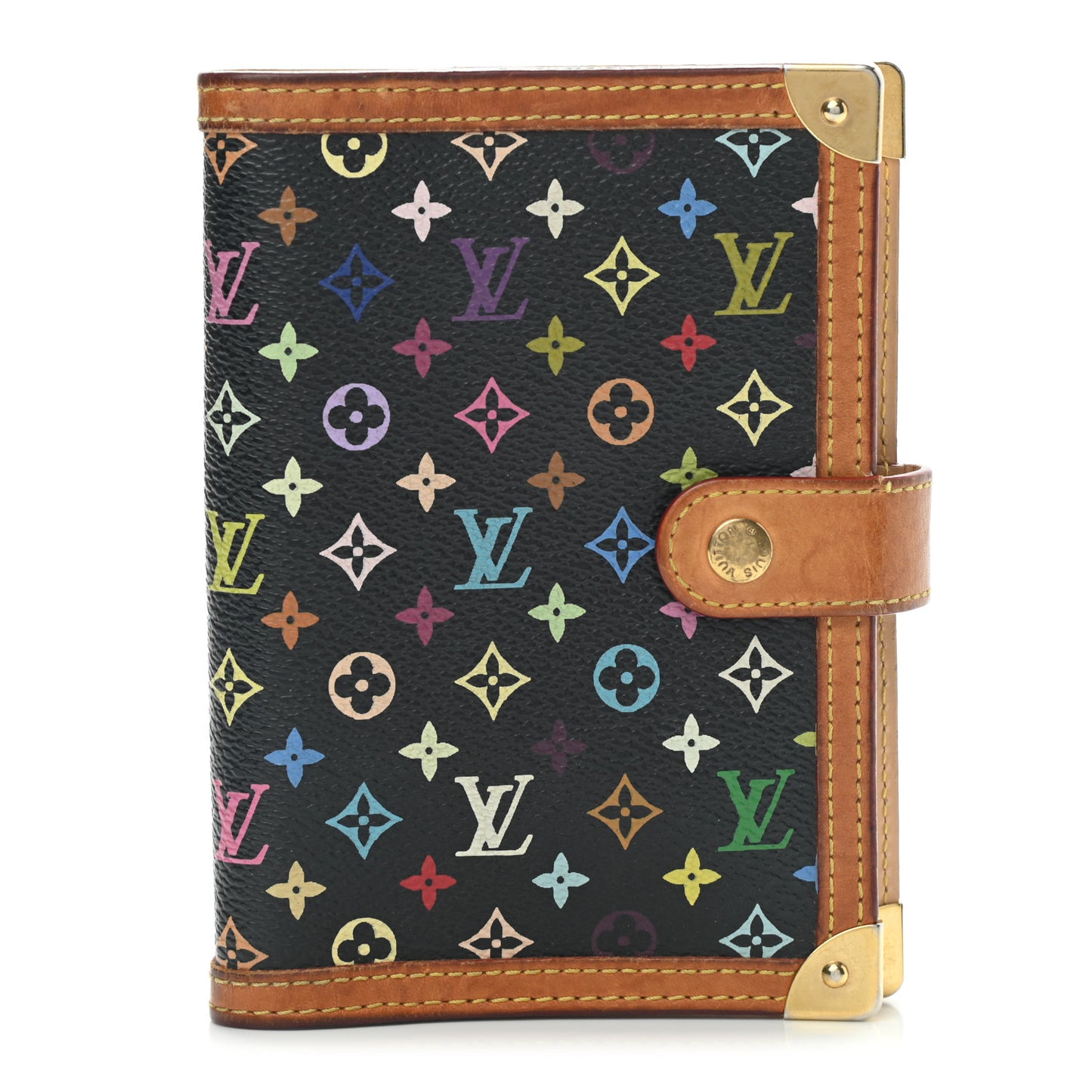 Monogram Multicolor Agenda PM Black