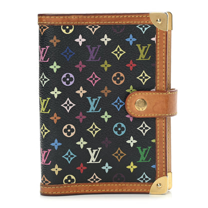 Louis Vuitton Monogram Multicolor Agenda PM Black 1 of 9