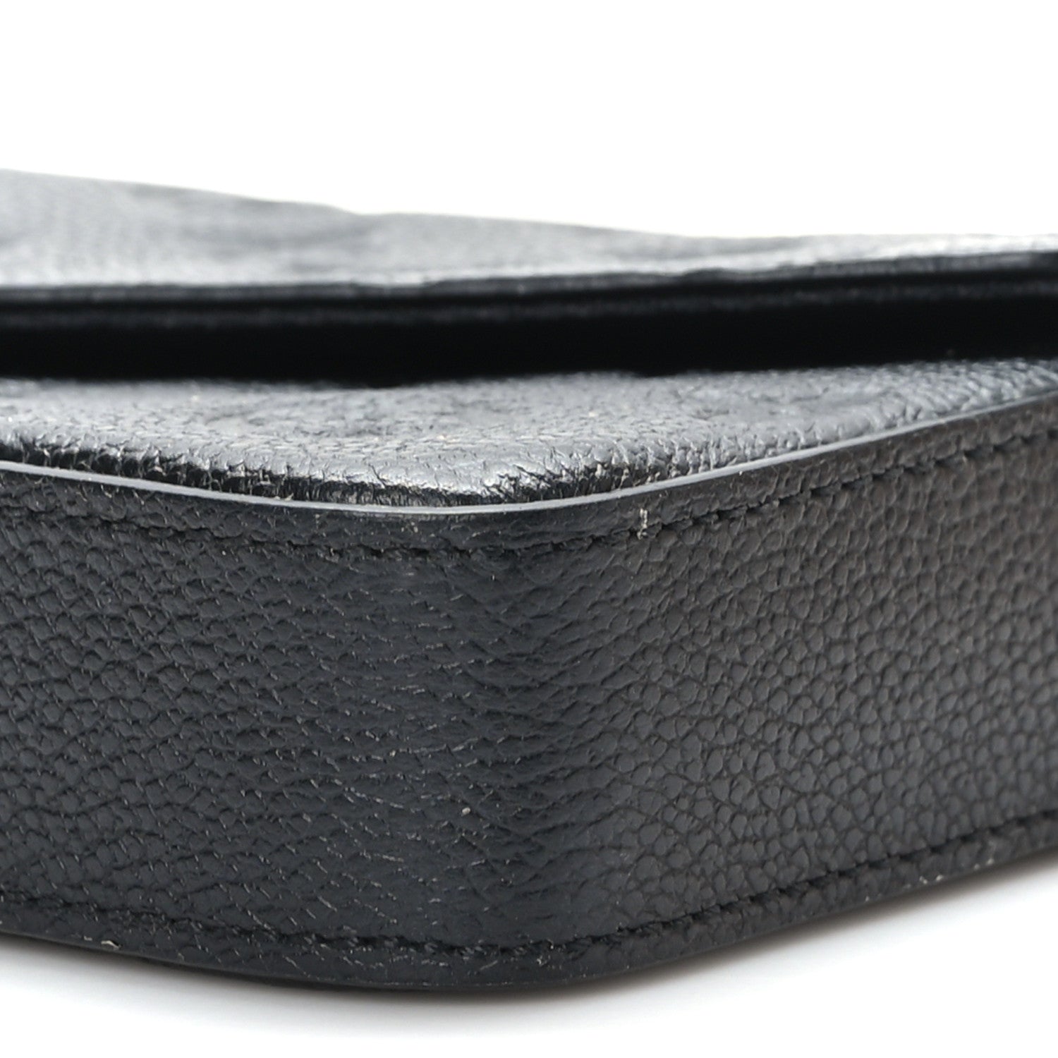 Louis Vuitton Empreinte Pochette Felicie Chain Wallet Black 4 of 11