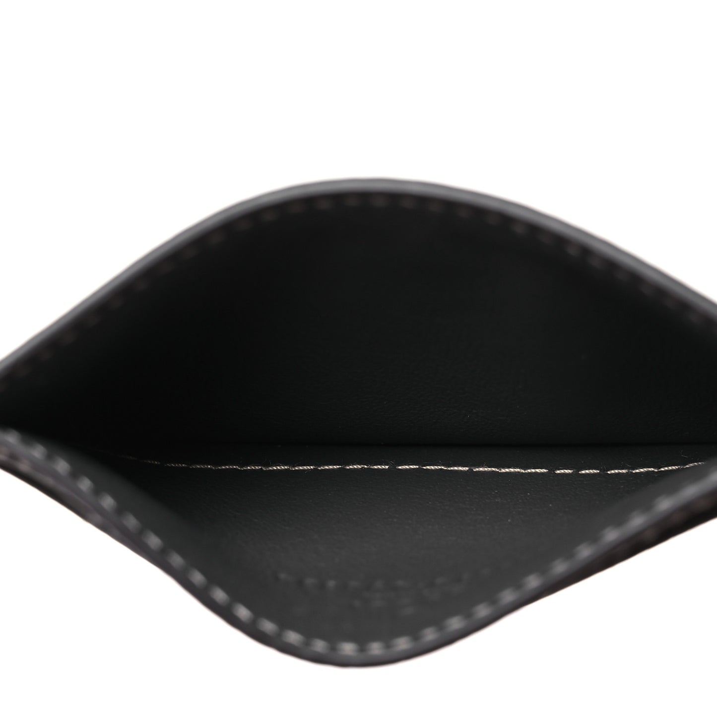 Econyl Nylon Monogram Off The Grid Card Case Graphite Grey New Plaster
