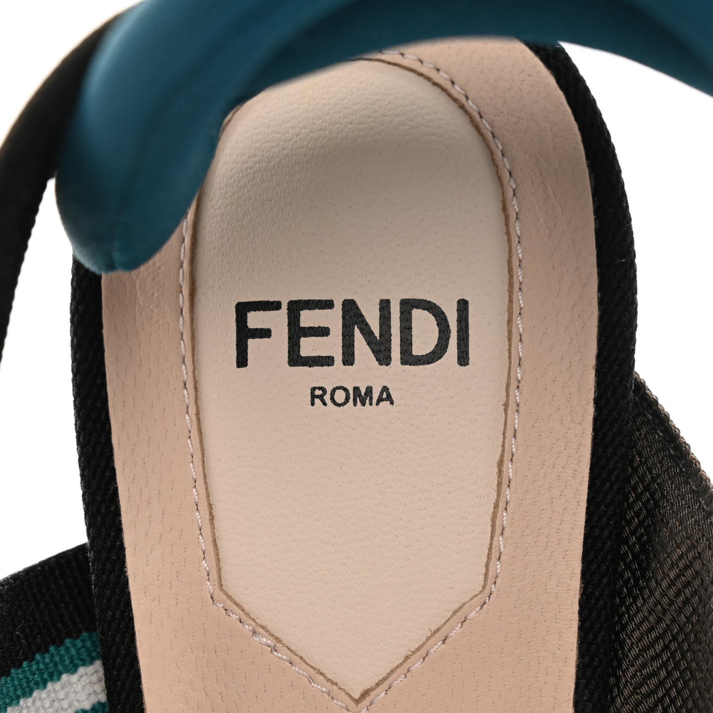 Technical Mesh Colibri 55mm Slingback Pumps 36 Black Verde Military