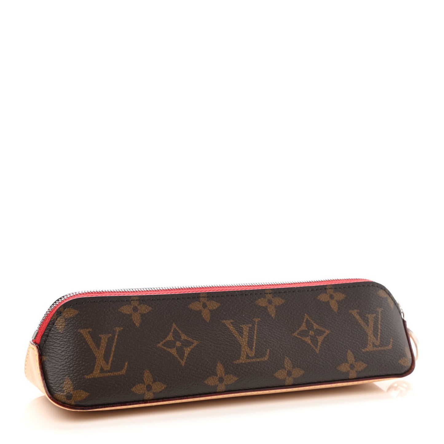 Monogram Elizabeth Pencil Pouch Rouge