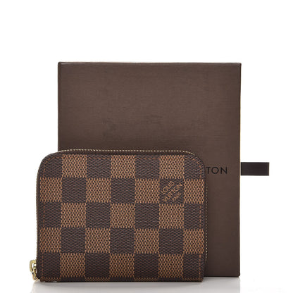 Louis Vuitton Damier Ebene Zippy Coin Purse 8 of 8