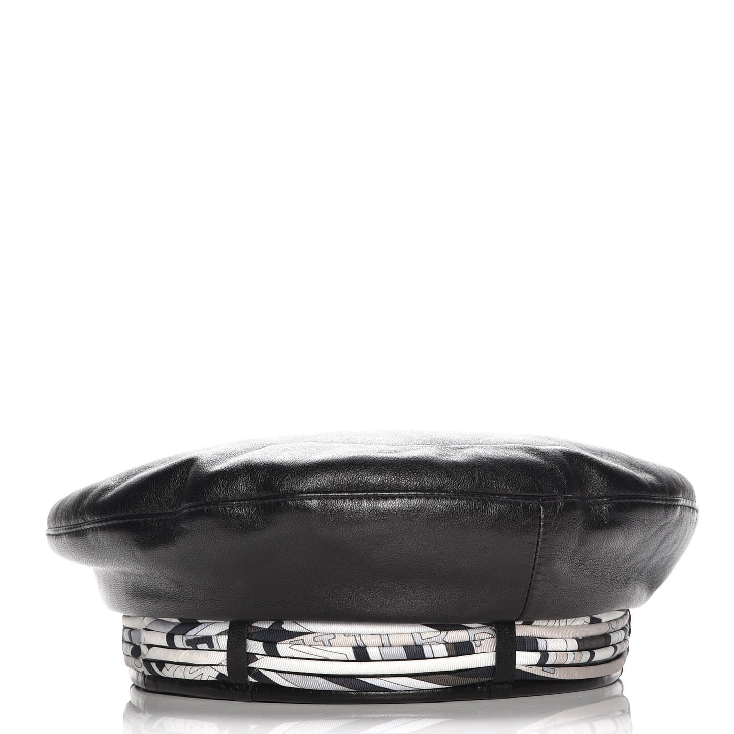 Lambskin Beret 56 Black