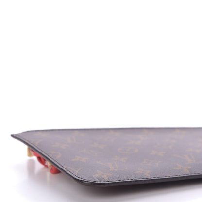 Louis Vuitton Monogram Totem Neverfull MM GM Pochette Flamingo 6 of 9