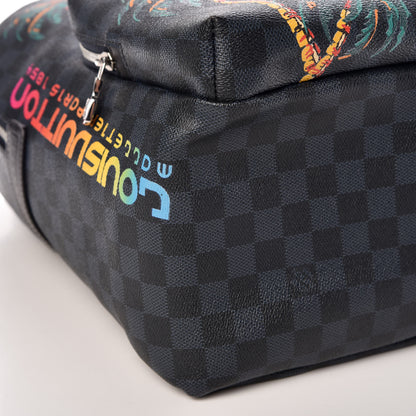 Louis Vuitton Damier Cobalt Jungle Apollo Backpack 5 of 10