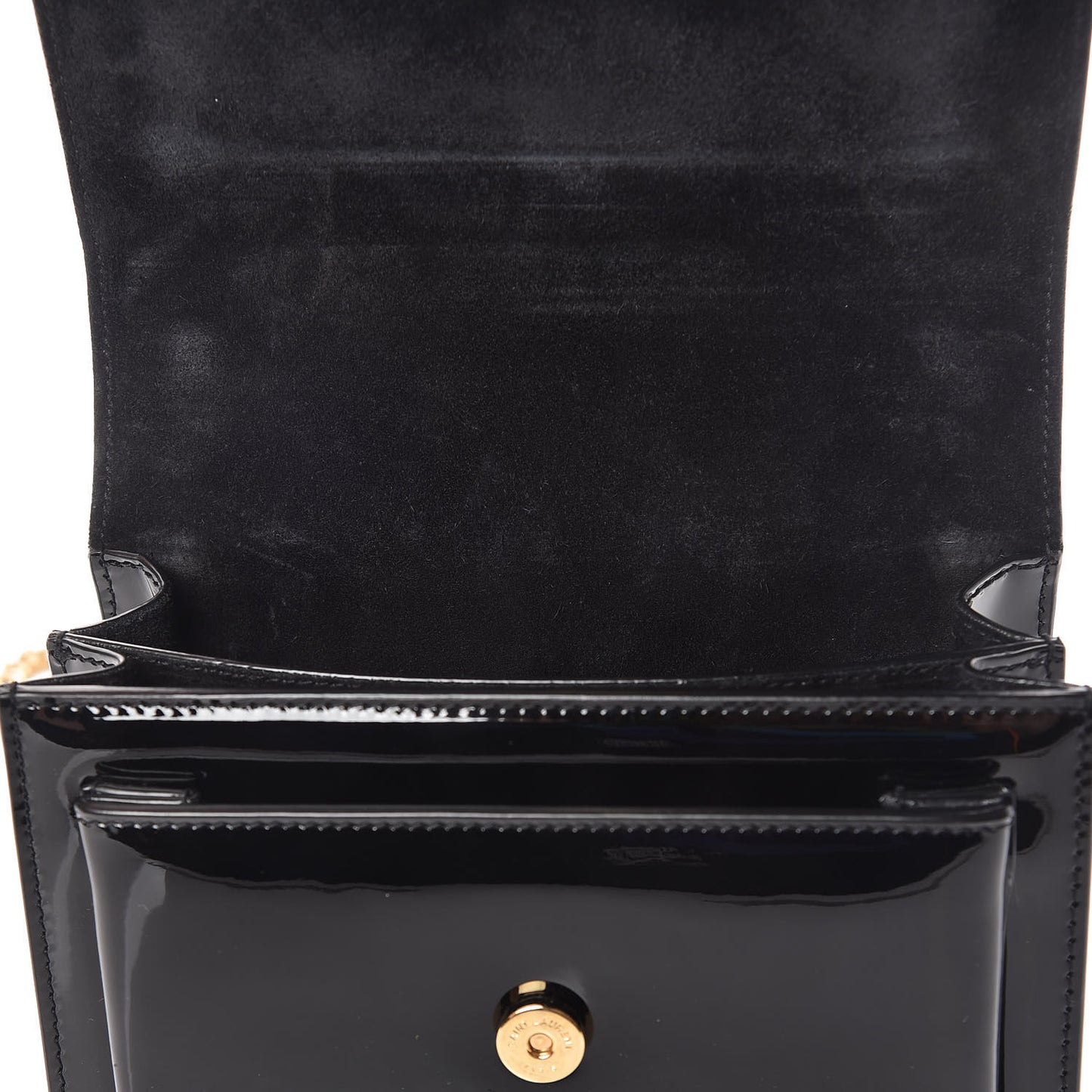 Patent Small Monogram Sunset Black