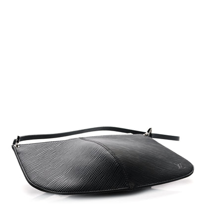Louis Vuitton Epi Demi Lune Pochette Black 4 of 10