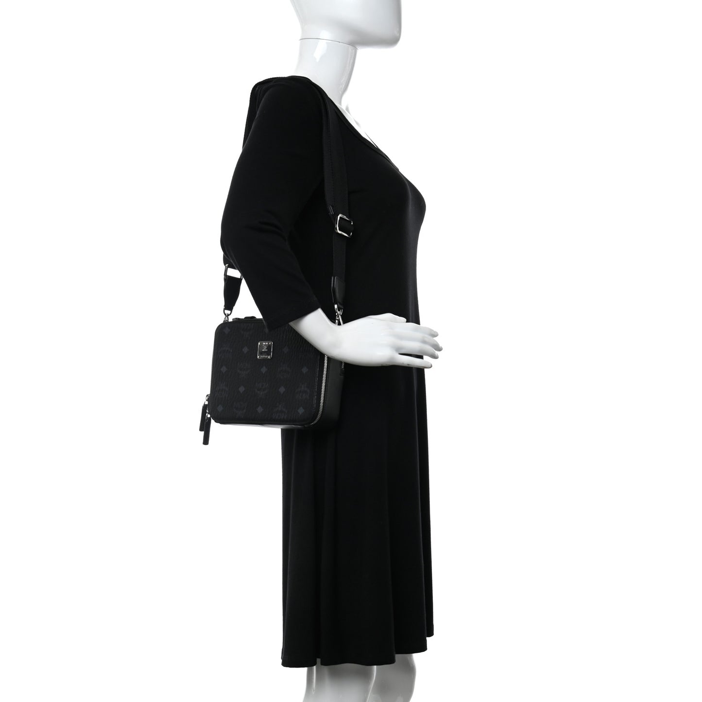 Visetos Small Klassik Box Bag Black