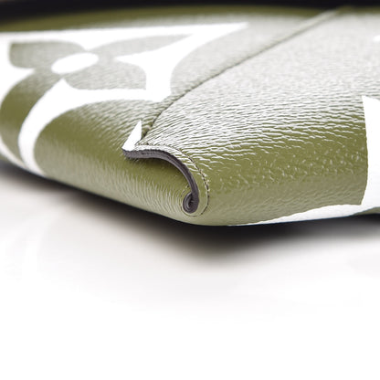 Louis Vuitton Monogram Giant Large Kirigami Pochette Kaki 7 of 9