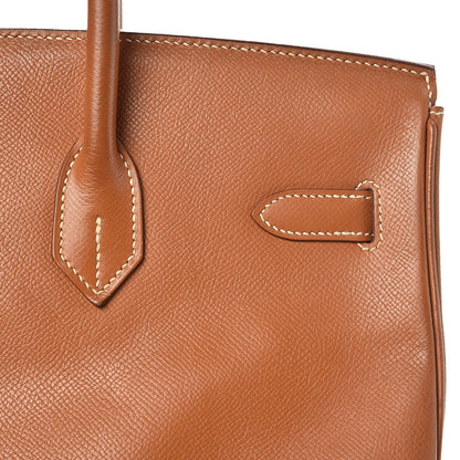 Hermes Epsom Birkin 35 Gold 31 of 40