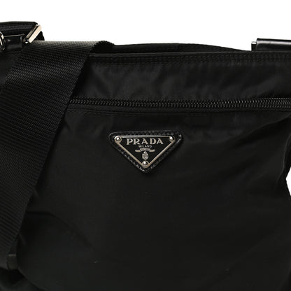 Prada Tessuto Nylon Crossbody Bag Black 6 of 8