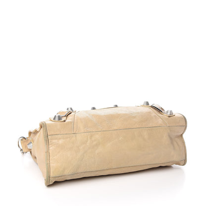 Balenciaga Agneau Giant 21 Silver Hardware City Sahara 4 of 16