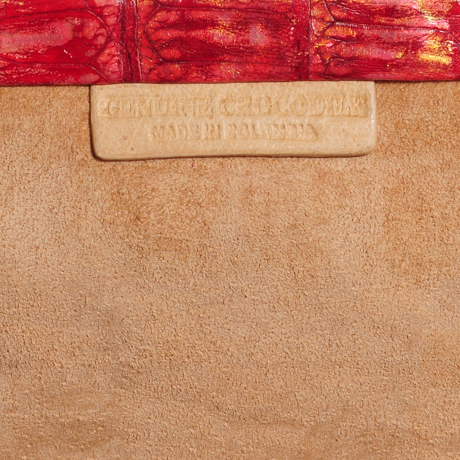 Nancy Gonzalez Crocodile Frame Clutch Orange 6 of 7