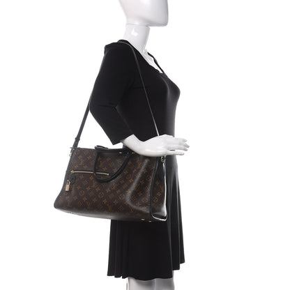 Louis Vuitton Monogram Popincourt MM Black 3 of 12