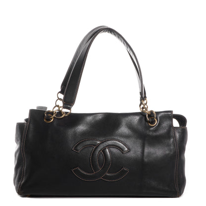 Chanel Leather CC Bag Black 1 of 16