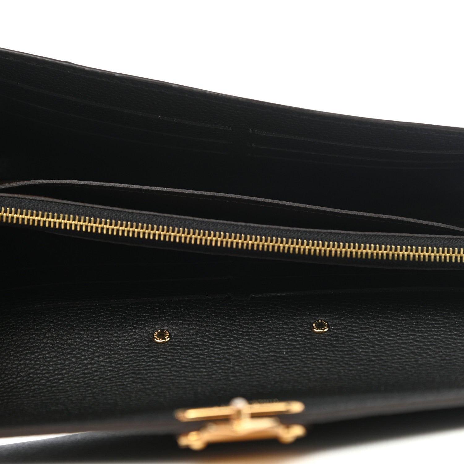 Louis Vuitton Monogram Pallas Wallet Black 5 of 7