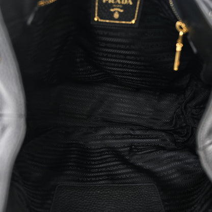 Prada Vitello Daino Tote Daino Tote Black 5 of 10