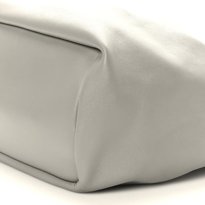 Loewe Buttery Nappa Lambskin Medium Squeeze Bag Pearl Grey 8 of 8