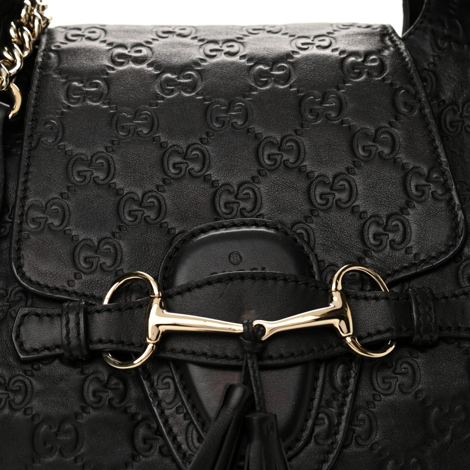 Gucci Guccissima Medium Emily Hobo Black 8 of 12
