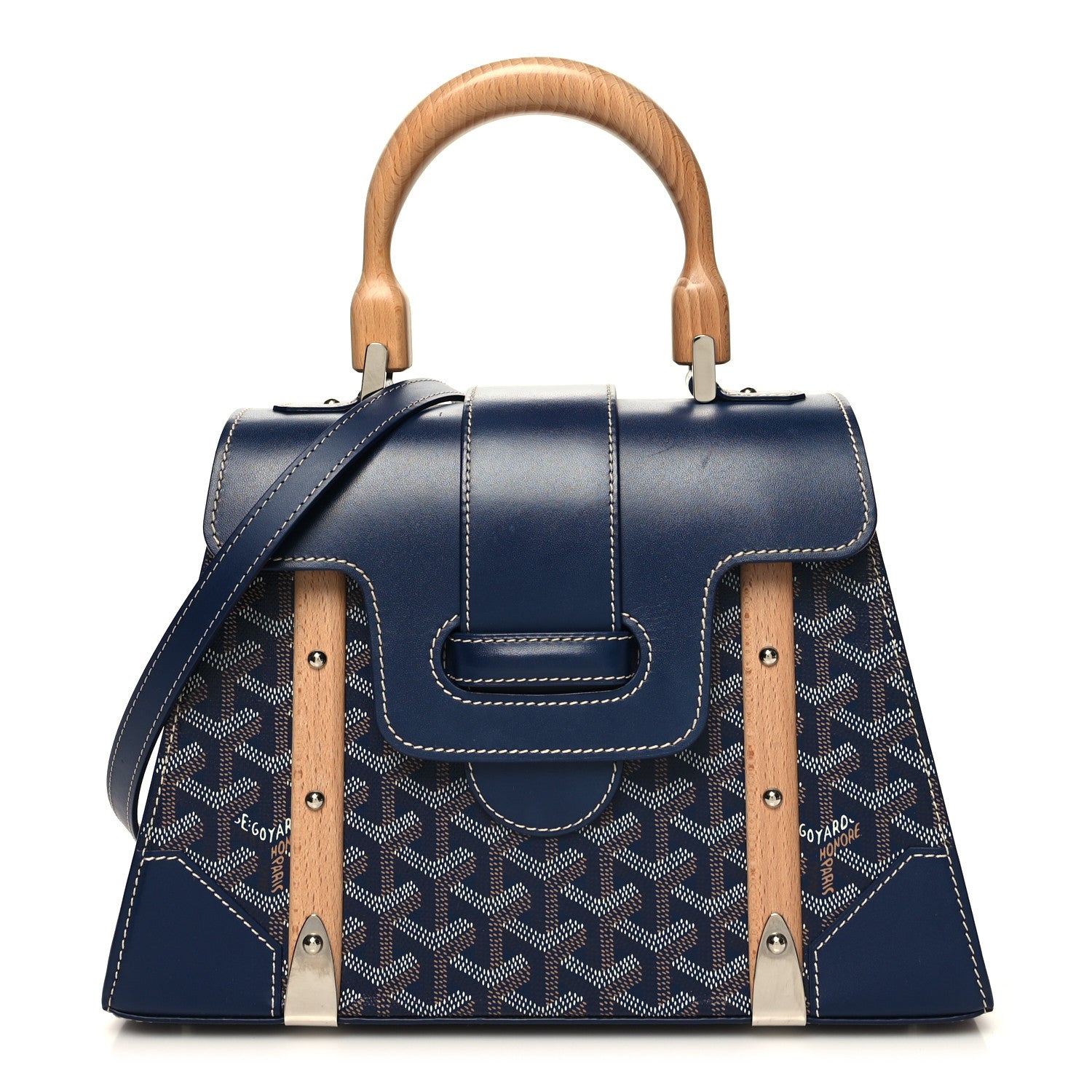 Goyard Goyardine Saigon PM Navy 1 of 11