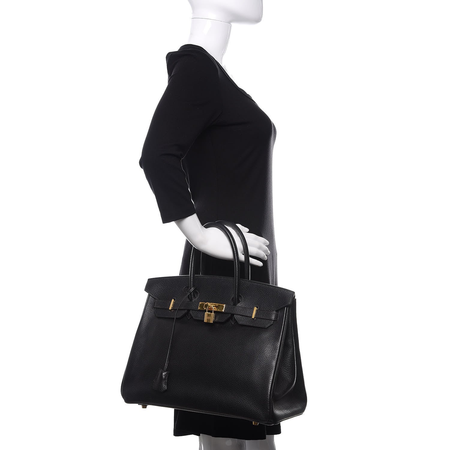 Hermes Ardennes Birkin 35 Black 2 of 11