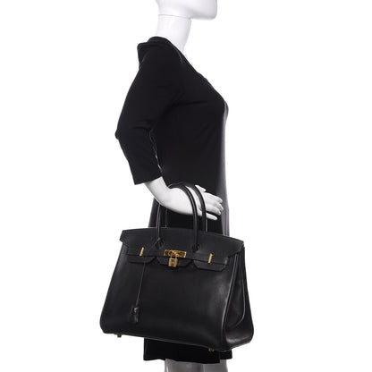 Hermes Ardennes Birkin 35 Black 2 of 11