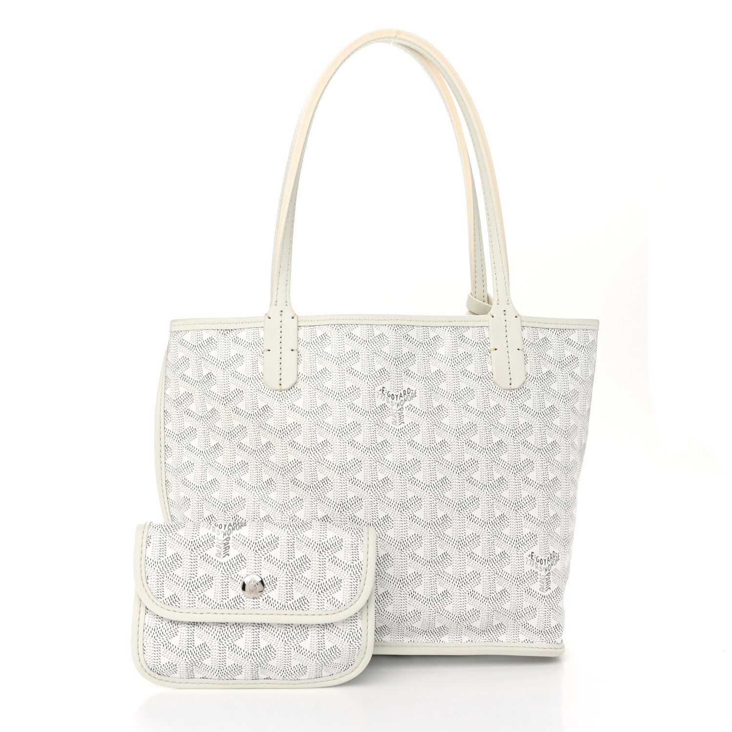 Goyard Goyardine Reversible Mini Anjou White 2 of 16