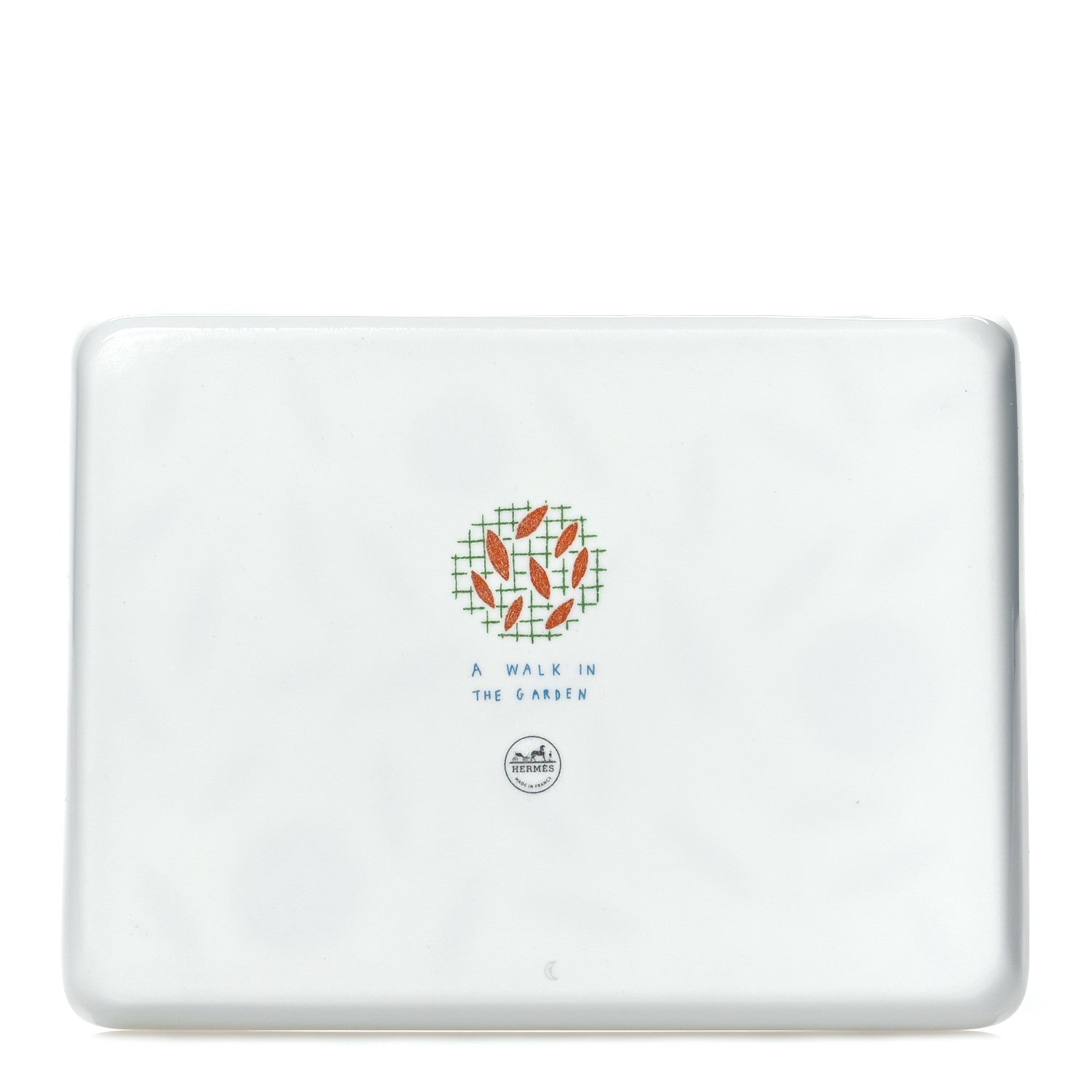 Hermes Porcelain Small A Walk In The Garden Tray 3 of 5