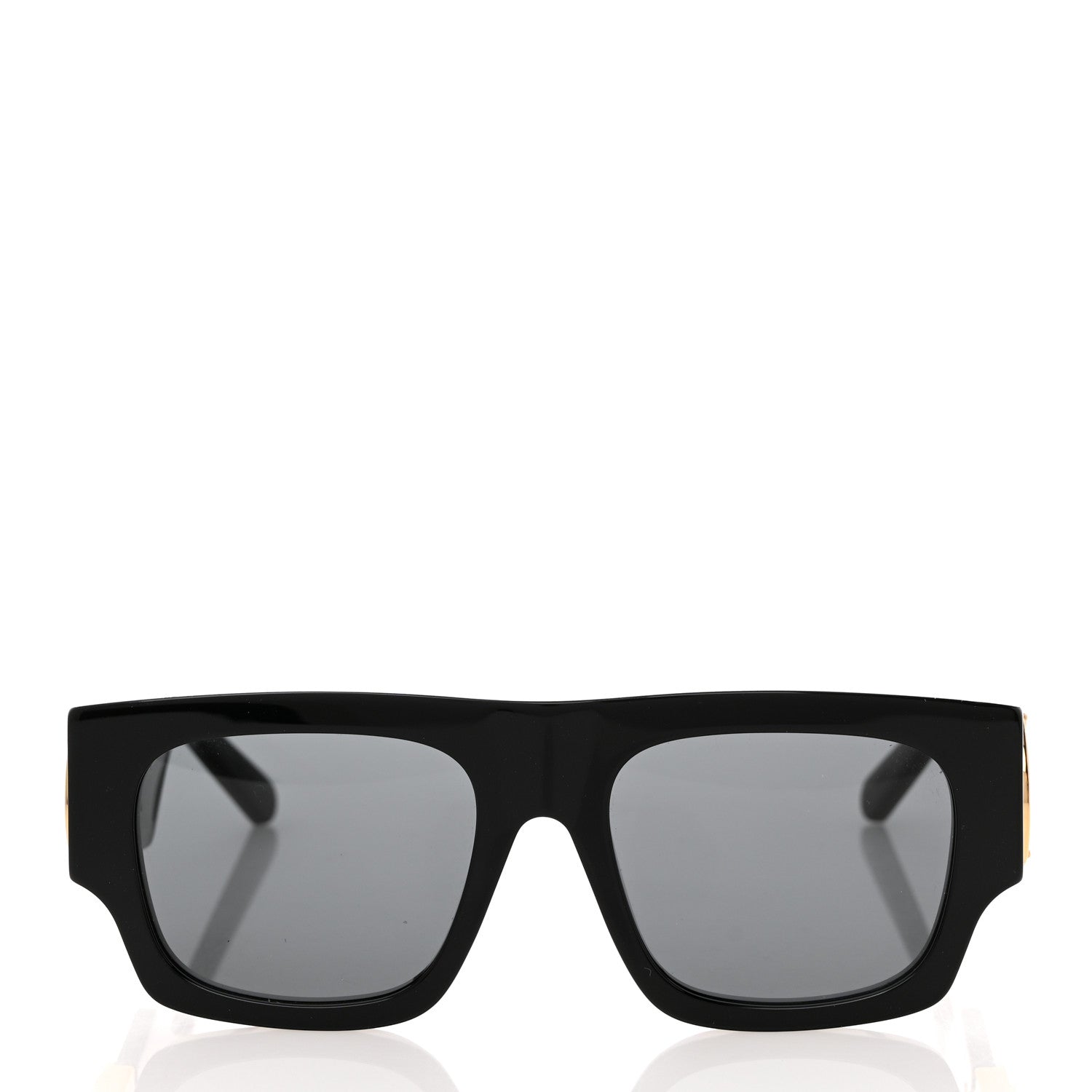 Louis Vuitton Acetate LV Link Square Sunglasses Z1478E Black 2 of 7