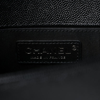 Chanel Caviar Quilted Small Boy Flap Black 6 of 10