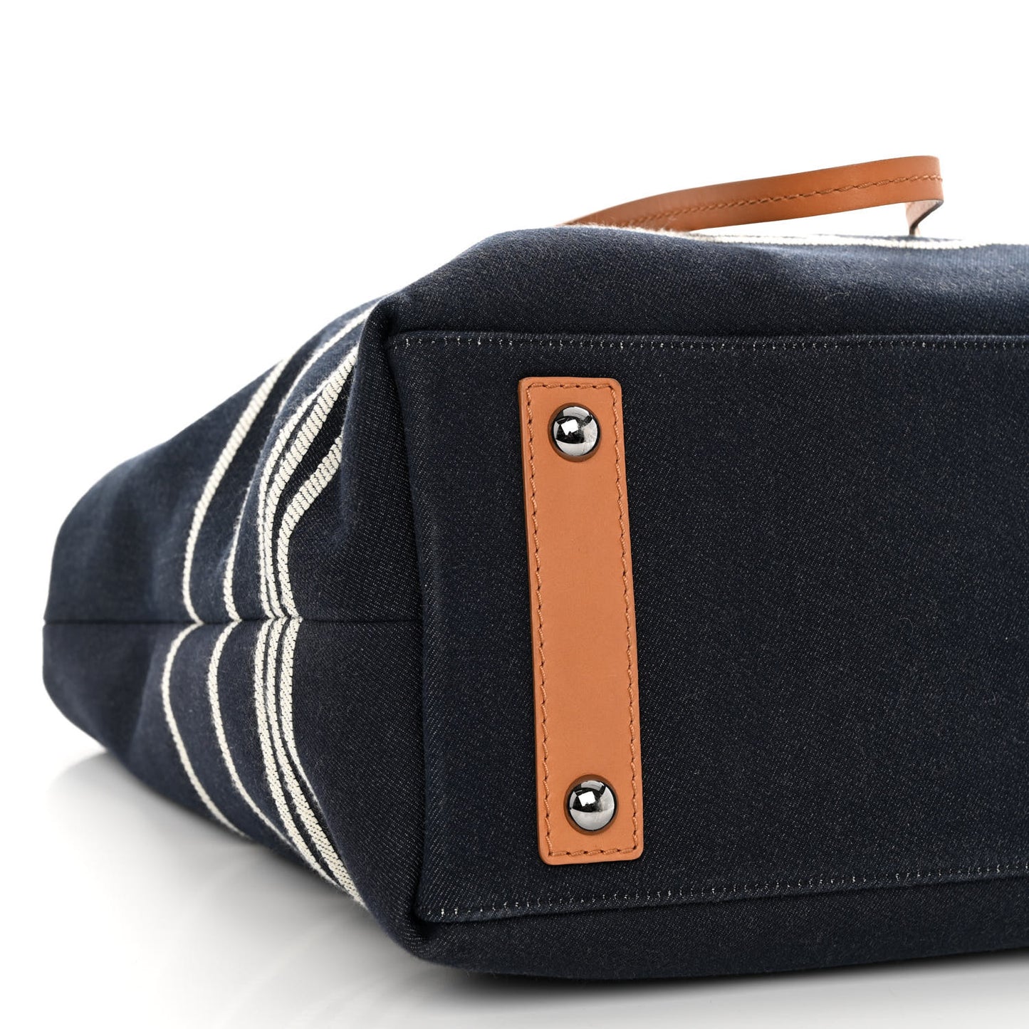 Denim Large Shopping Tote Blue