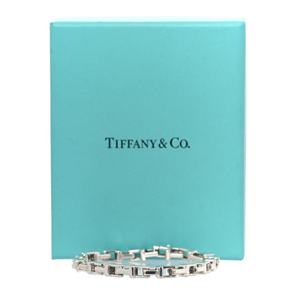 Tiffany Sterling Silver Narrow T Chain Bracelet 9 of 9
