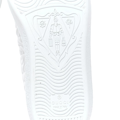 Gucci Nappa G Rhombus Mens Ace Sneakers 6.5 Great White Green 6 of 8