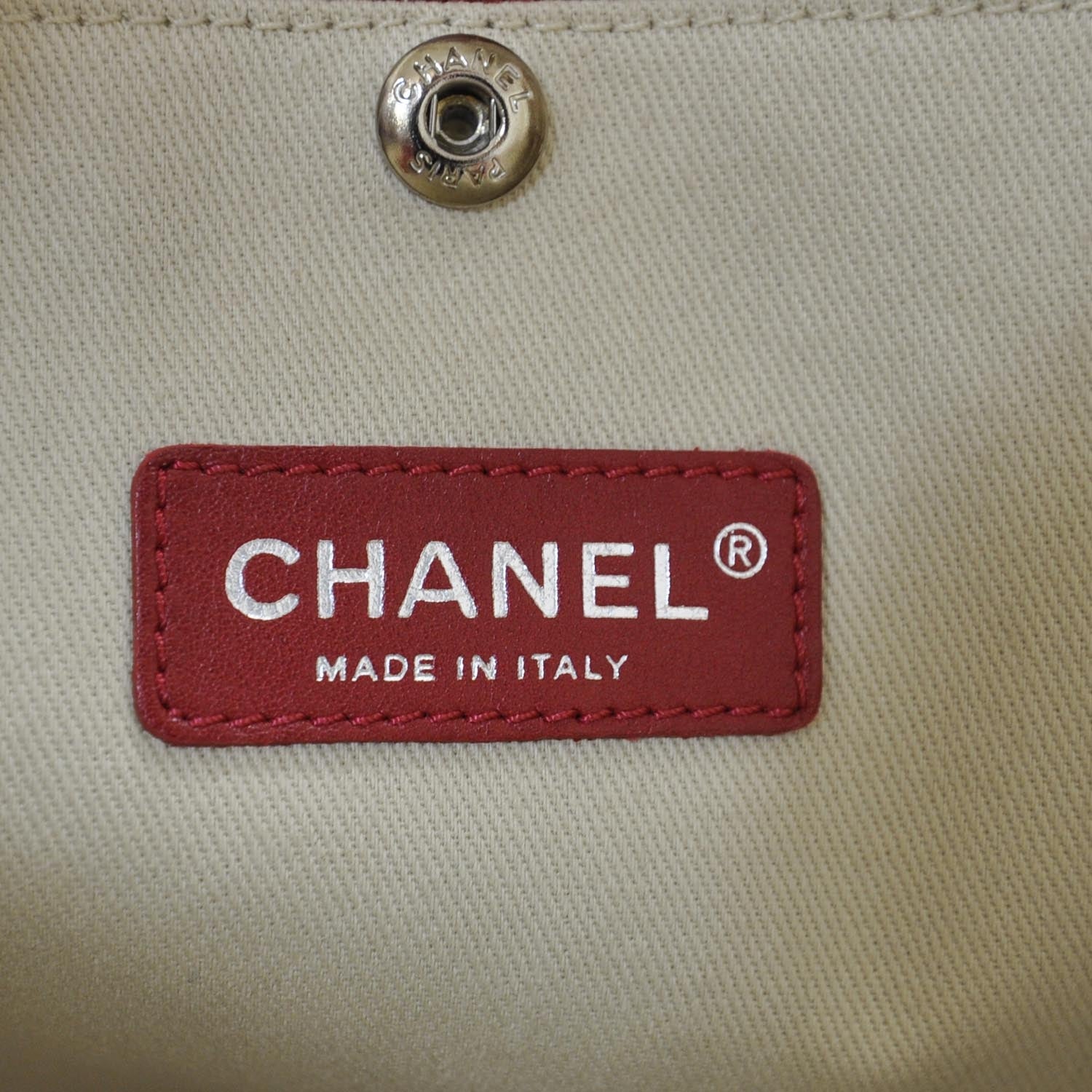 Chanel Coated Canvas Le Train Bag 7 of 8