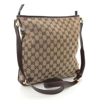 Gucci Monogram Abbey Messenger Bag Dark Brown 3 of 10