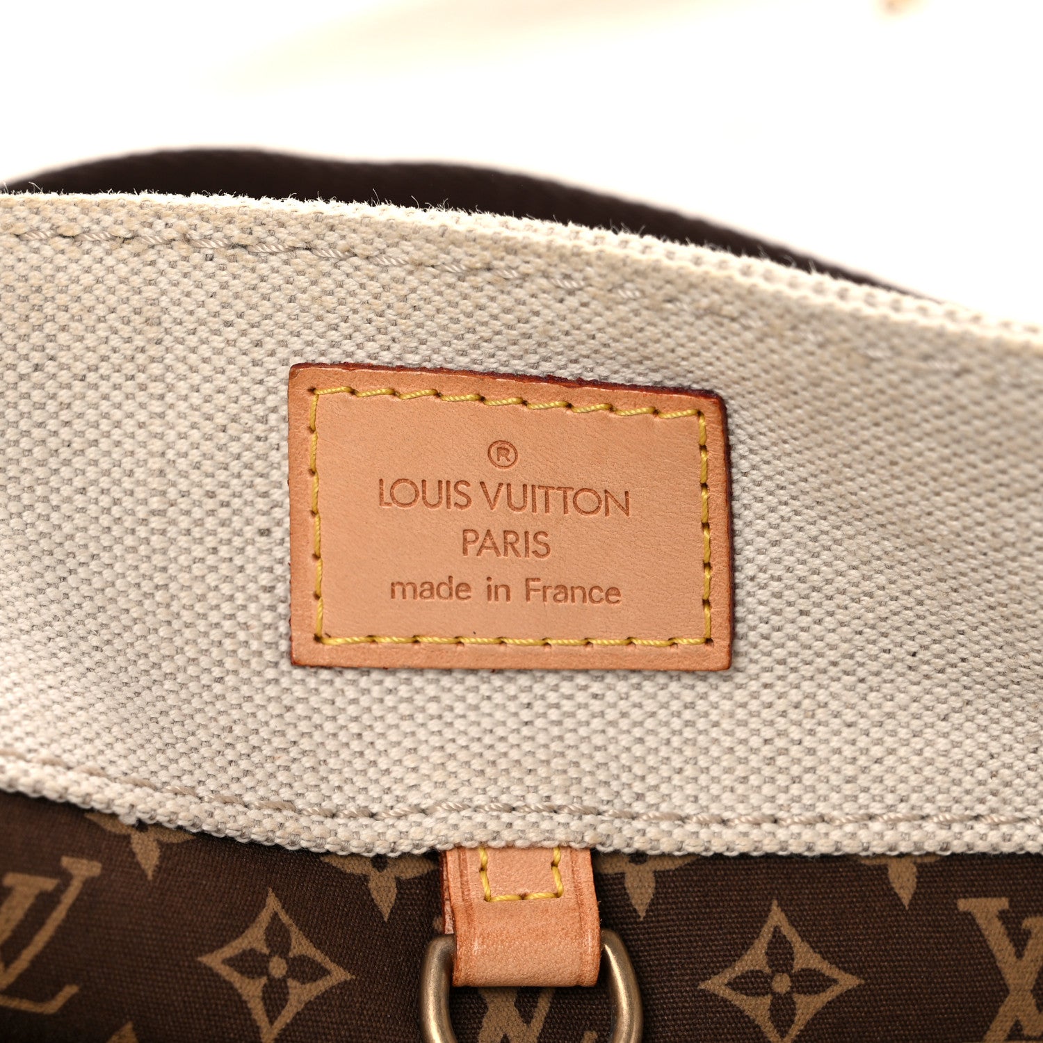 Louis Vuitton Toile Globe Shopper Cabas MM Blue 6 of 20