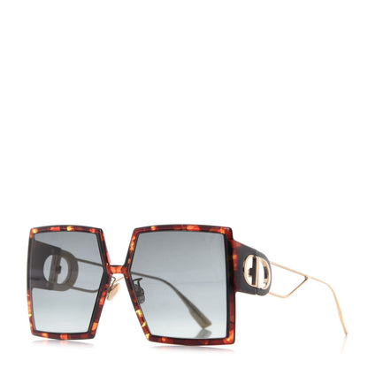 Christian Dior Square 30 Montaigne Sunglasses Tortoise 1 of 7