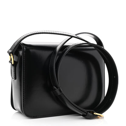 Celine Shiny Calfskin Small Triomphe Black 3 of 10