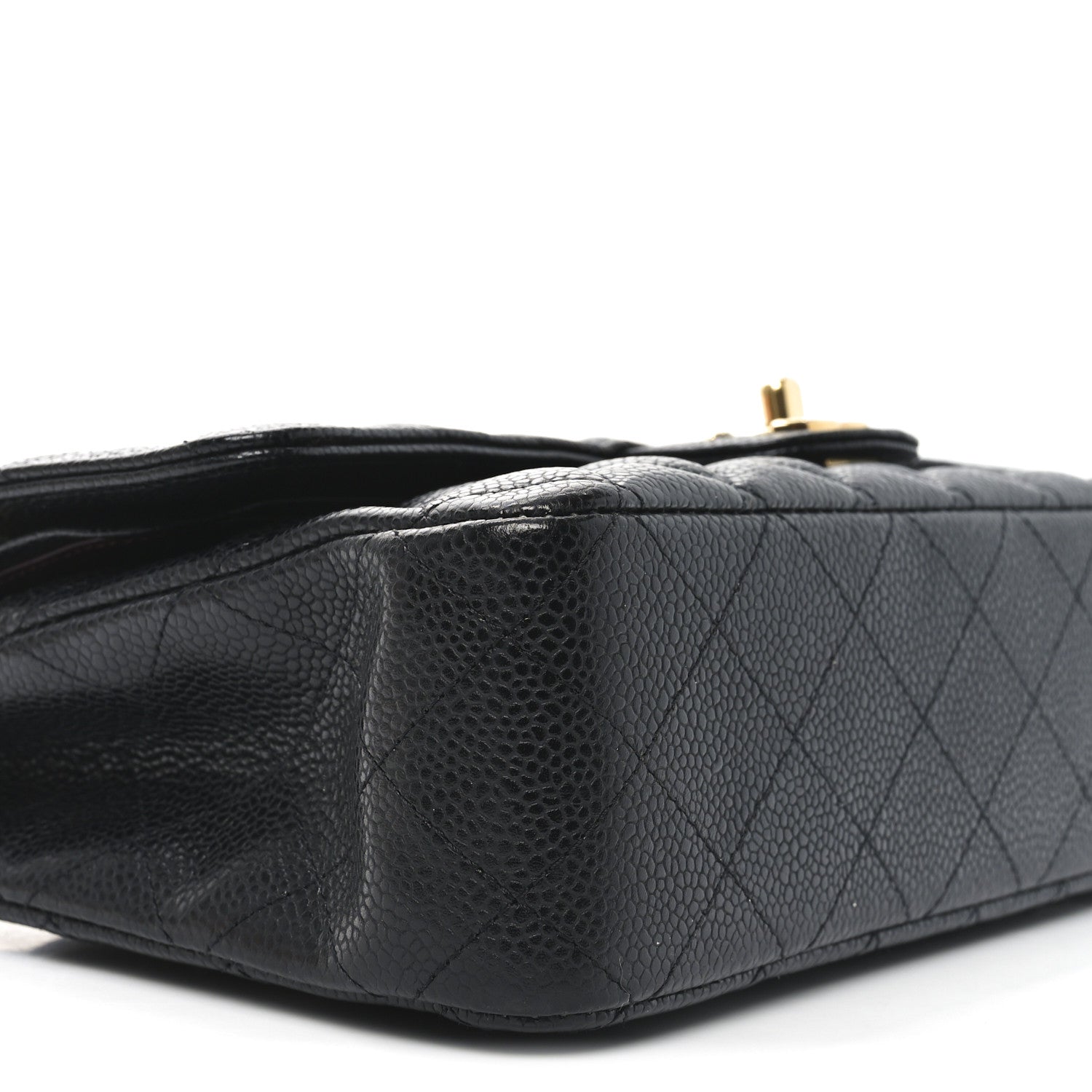 Chanel Caviar Quilted Medium Double Flap Black 9 of 10