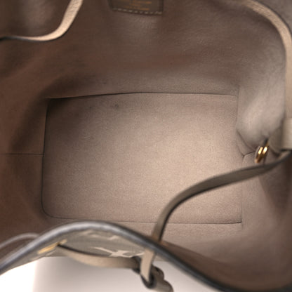 Louis Vuitton Empreinte Monogram Giant Neonoe MM Tourterelle Creme 4 of 10