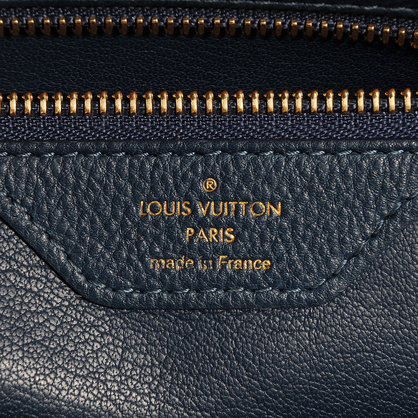Ostrich Python Majestueux Tote PM Blue