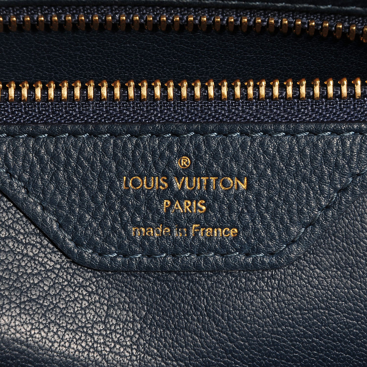 Louis Vuitton Ostrich Python Majestueux Tote PM Blue 6 of 7